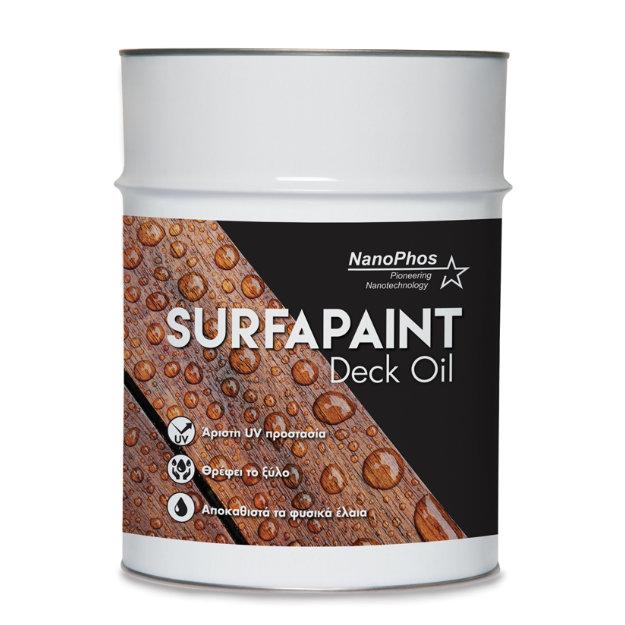 Impregnant за дърво, вътрешна/външна употреба, ефект на естествен блясък, 2,5 л NanoPhos