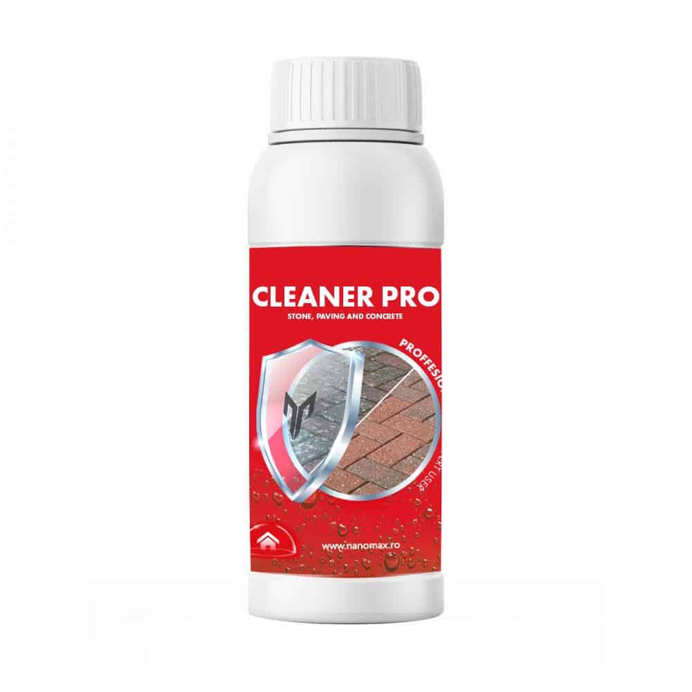 Solutie Detergent Curatare Piatra Pavaj Beton Exterior Granit - Nanomax