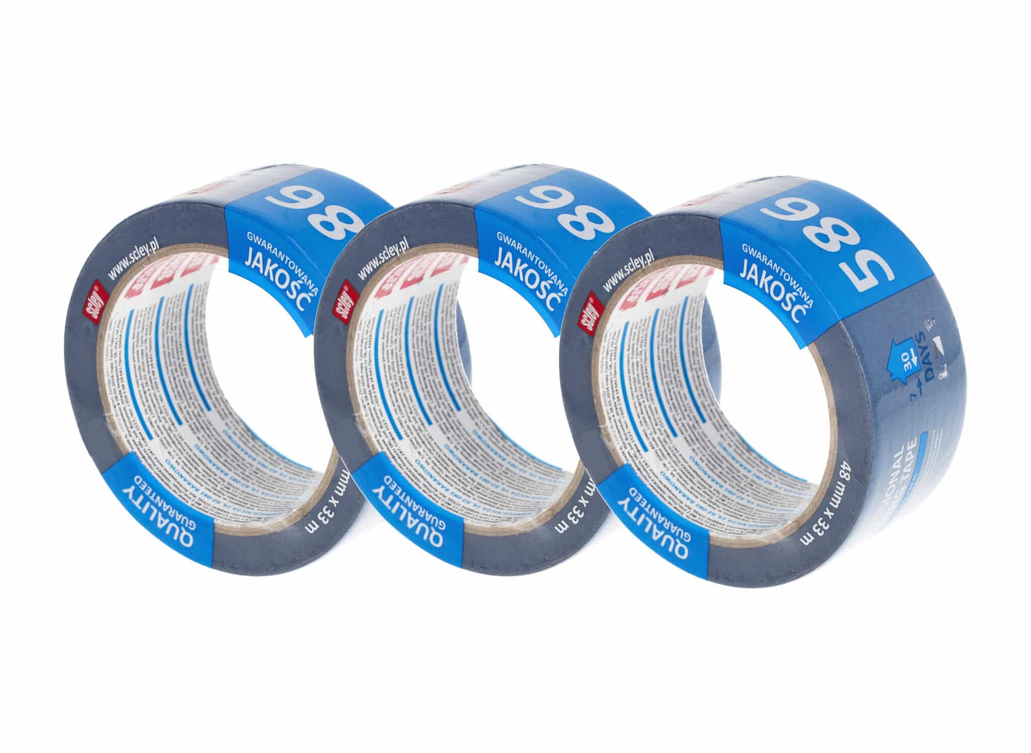 Твърда лента за бояджийски работи *586*, 48x33м