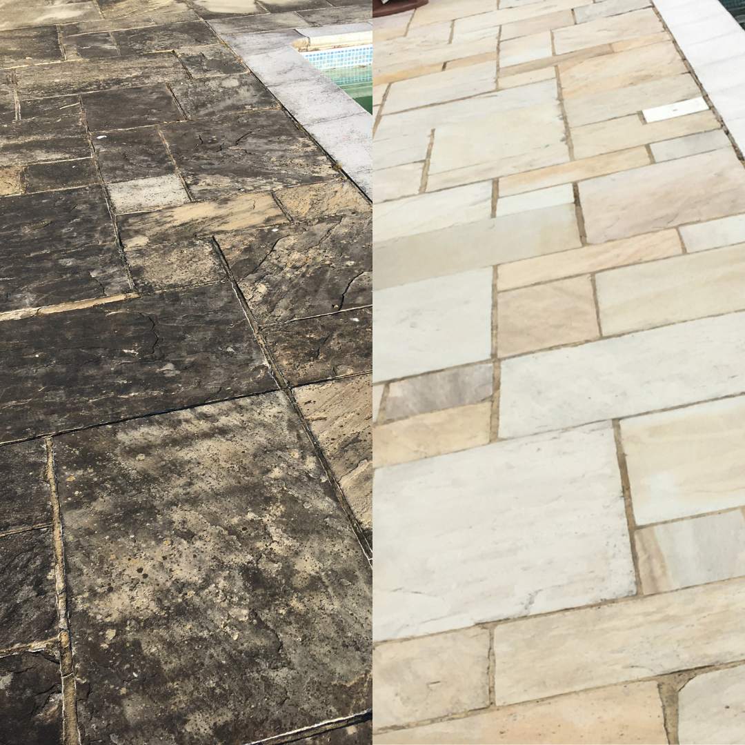 Разтвор/Детергент за почистване на камък, тротоар, външен бетон, гранит, травертин, Cleaner Pro, NanoMax