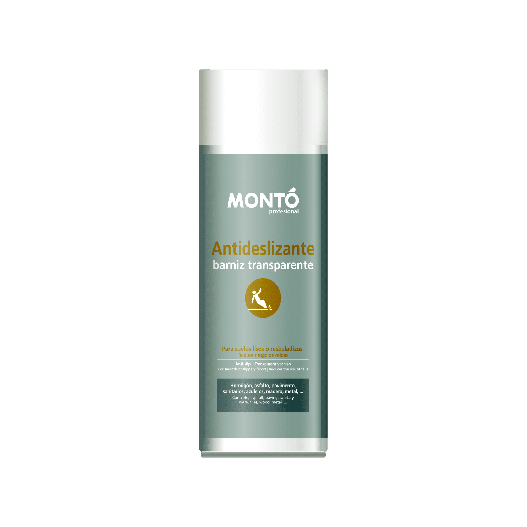 Monto Spray 400ml – Антихлъзгаща защита за камък, плочки и стъпала, за вътрешна и външна употреба.