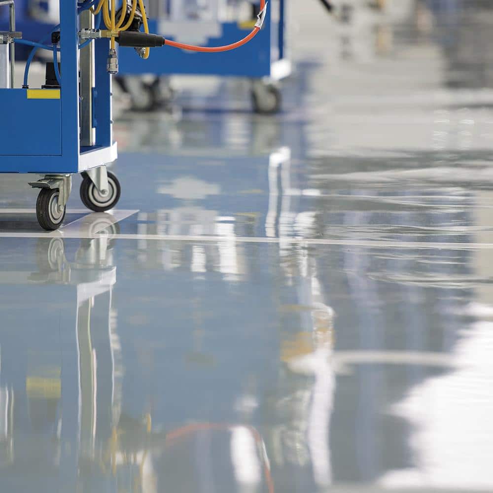 Двукомпонентна епоксидна боя за подови настилки на основата на разтворител, Surfapaint Epoxy Enamel, Nanophos, 20L