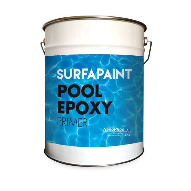 Двукомпонентна епоксидна грунтовка за басейни с разтворител, Pool Epoxy Primer, Nanophos 5L