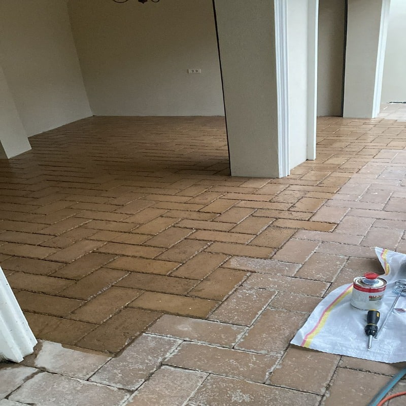 Двукомпонентен полиуретанов лак, матов ефект, за камък, тротоарна настилка и бетон, антихлъзгащ ефект, NanoMax