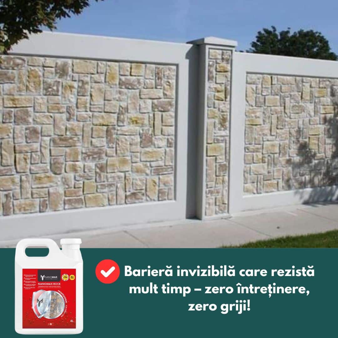 Nano Waterproofing for Stone, Paving and Stamped Concrete – Natural Effect, Sealing and Protection 3L | NanoMax