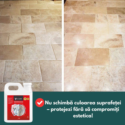 Nano Waterproofing for Stone, Paving and Stamped Concrete – Natural Effect, Sealing and Protection 3L | NanoMax