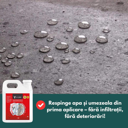 Nano Waterproofing for Stone, Paving and Stamped Concrete – Natural Effect, Sealing and Protection 3L | NanoMax