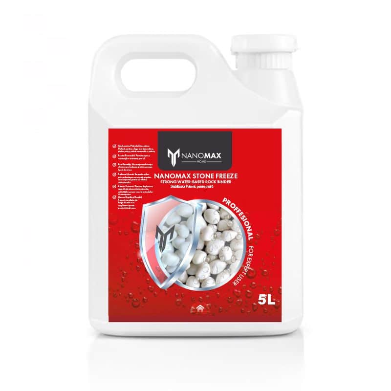 Adeziv PRO Fixare Pietre Leagă Stabilizează Pietrele decorative - Nanomax