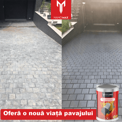 PAVEMENT, CONCRETE PAINT 5L COMBO + PAVEMENT, CONCRETE, STONE CLEANING DETERGENT 1L NANOMAX