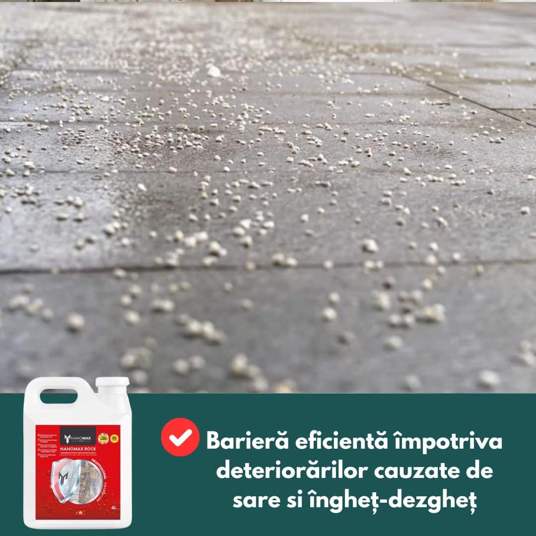 Nano Waterproofing for Stone, Paving and Stamped Concrete – Natural Effect, Sealing and Protection 3L | NanoMax