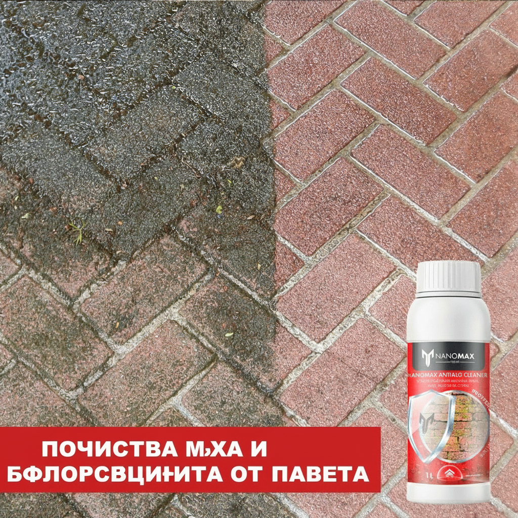 Detergent Mucegai Pereti Muschi Eflorescenta Verde NanoMax 750 - Nanomax