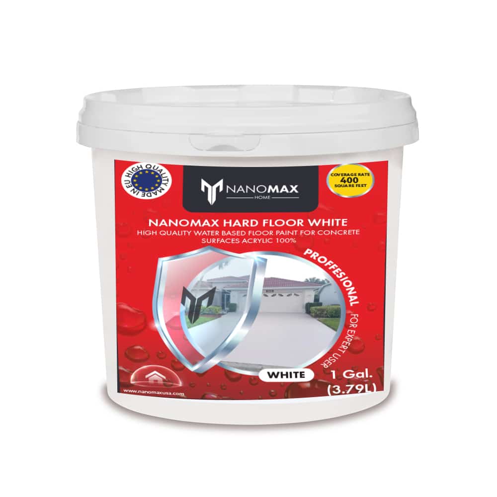 Water-based Acrylic Concrete Paint, SurfaPaint Acrylic Hard Floor, Nanophos