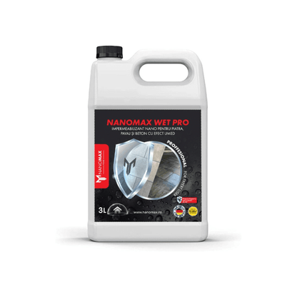 Impermeabilizant NanoMax Wet Pro 3L Efect Umed Protecție - Nanomax