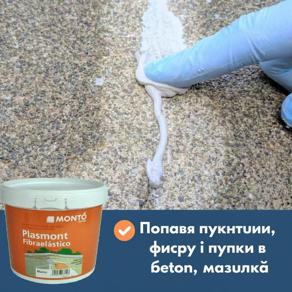 KIT Elastic Reparații Crăpături Beton Tencuială Lemn Plastic - Nanomax