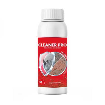 Solutie/Detergent Curatare Piatra, Pavaj, Beton Exterior, Granit, Travertin, Cleaner Pro, NanoMax