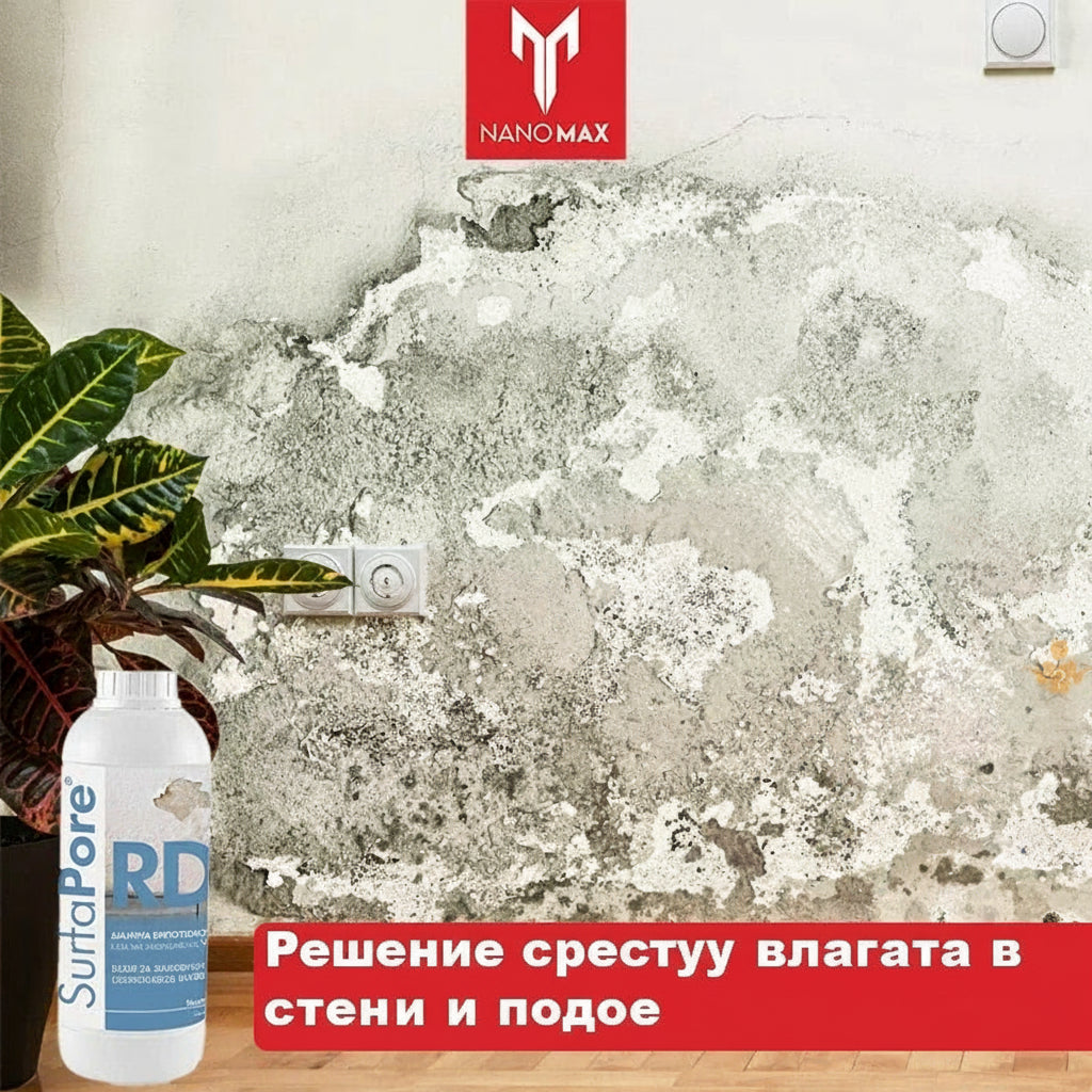 Soluție impotriva umezelii pereti garduri Nano Protectie SurfaPore - Nanomax