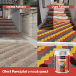 PAVEMENT, CONCRETE PAINT 5L COMBO + PAVEMENT, CONCRETE, STONE CLEANING DETERGENT 1L NANOMAX