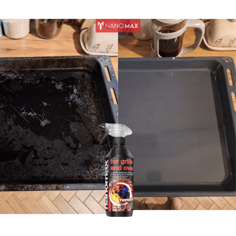 PREMIUM KIT for Home, Professional detergent for cleaning stoves, ovens, grills 500 ml + Professional detergent for windows and stainless steel 500 ml