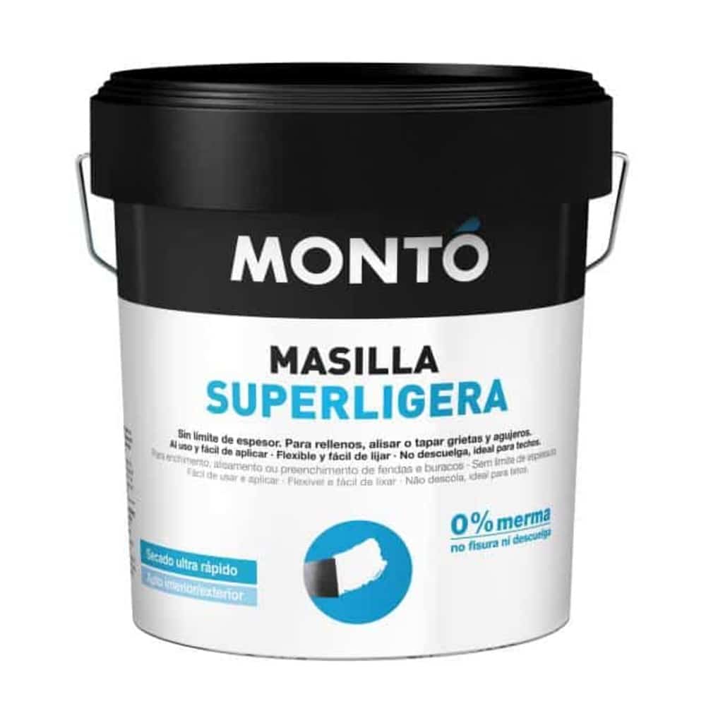Crack repair kit for concrete, plaster, brick, wood, drywall Monto, 750 ml