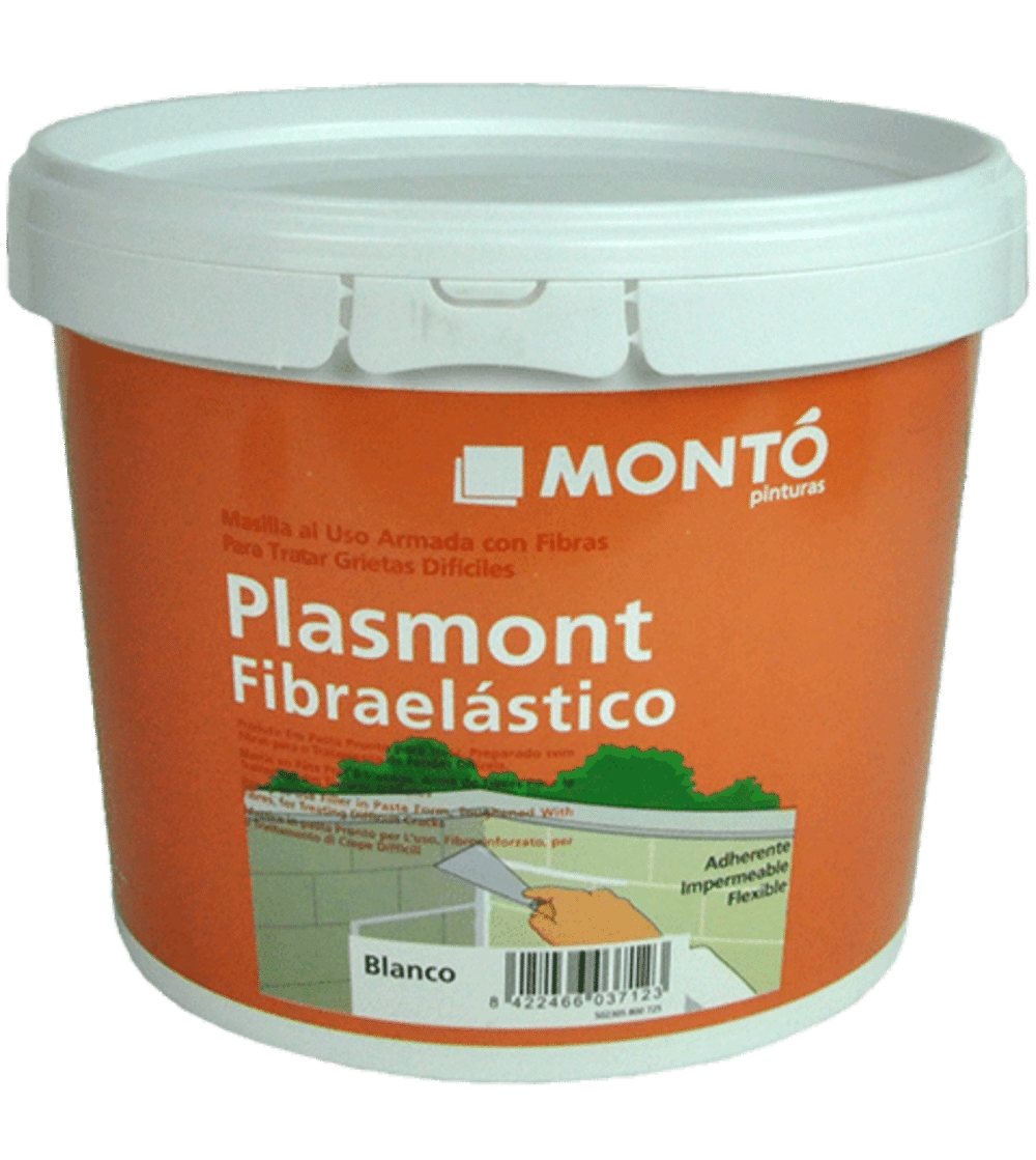 Elastic KIT for Crack Repairs in Concrete, Plaster, Wood and Plastic – with Fiberglass | Monto 750ml