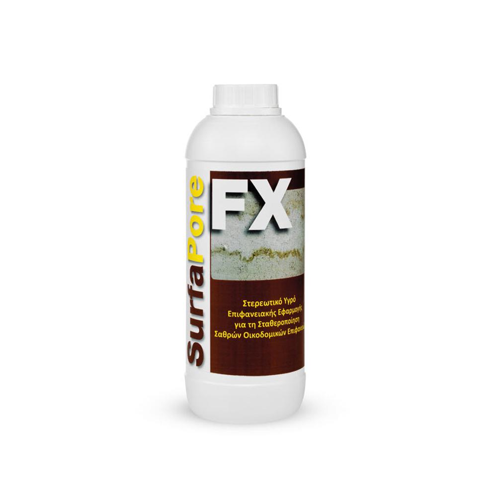 Hardener for concrete degradation or grinding, Stabilizer, SurfaPore FX WB, NanoPhos 1L